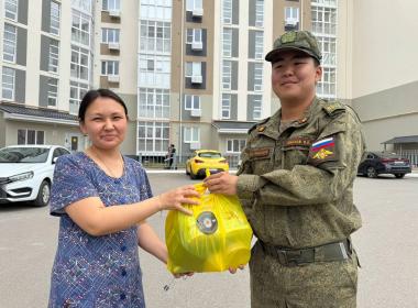 Инструктор Центра «ВОИН» принял участие в акции «Тепло в каждый дом»