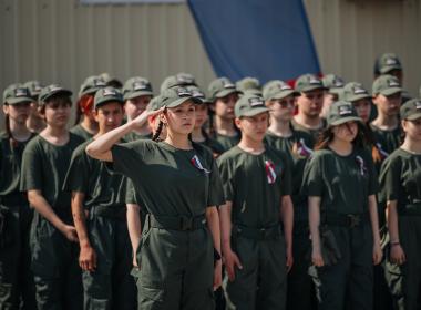 На Ямале стартовали летние смены «Время юных героев» от Центра «ВОИН»