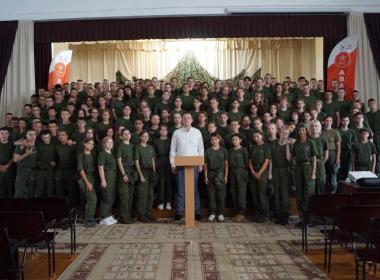 В Центре «ВОИН» перед курсантами выступил спикер Общества «Знание» Сергей Иванов