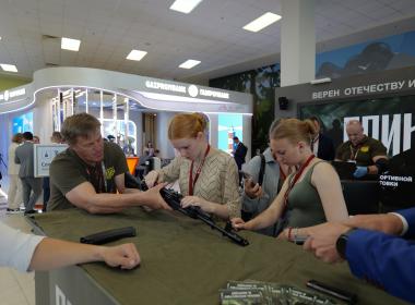 Центр «ВОИН» подготовил уникальный военно-спортивный городок для участников ВЭФ-2025