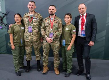 Легендарный снайпер «Ярый» встретился с курсантами Центра «ВОИН»