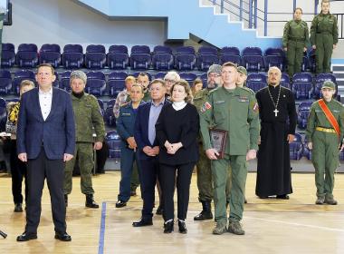 Филиалу Центра «ВОИН» в Кузбассе дано имя участника СВО Глеба Савкина