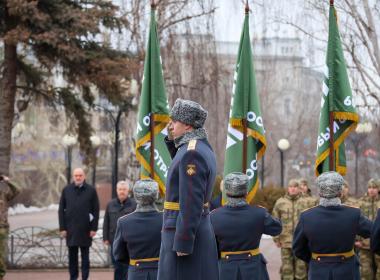 Новые региональные отделения Центра «ВОИН»  получили именные знамёна