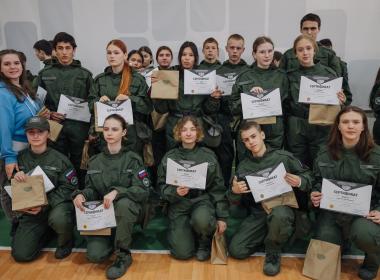 Первая смена «Время юных героев» Центра «ВОИН» завершилась в ЯНАО