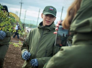 Инструкторы и курсанты Центра «ВОИН» показали пример заботы об экологии